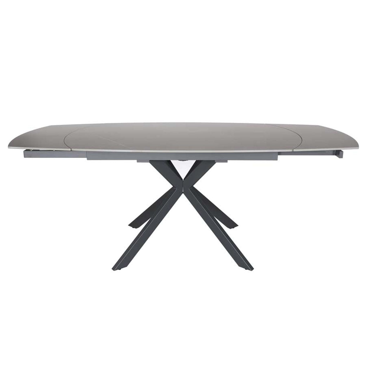 Oslo Sintered Stone Table Grey,White