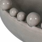 Oval Bobble Bowl, Cream
