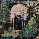 Pagoda Garden Kantha Throw, 150 x 230cm