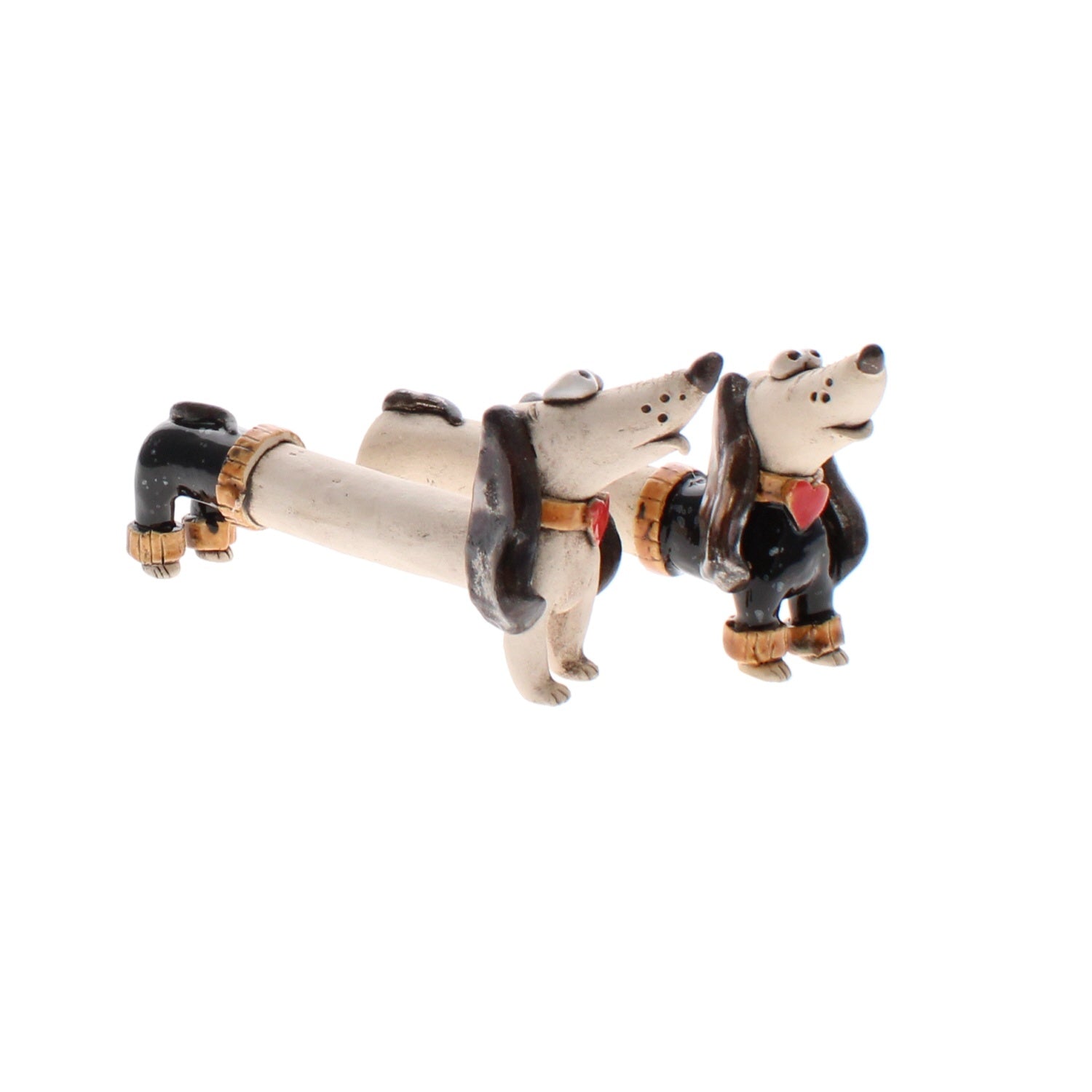 Pair of Dachshunds, Black