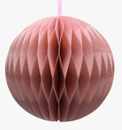 Paper Bauble Decoration, Pale Pink, 20cm