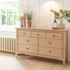 Paris 3 Over 4 Wide Chest of Drawers