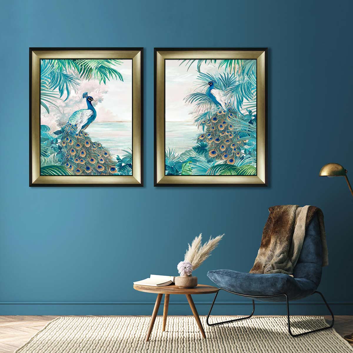 Peacock Glory, Left
