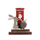 Rabbit and Hedgehog Posting the Cards