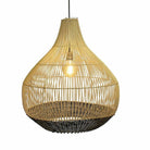 Rattan Hanging Teardrop Light Shade
