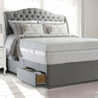 Richmond Headboard by Sealy Super King (6' / 180cm) / Fawn Headboard,Super King (6' / 180cm) / Blue Headboard,Super King (6' / 180cm) / Stone Headboard,Super King (6' / 180cm) / Dark Steel Headboard,Super King (6' / 180cm) / Mink Headboard,Kingsize (5' / 150cm) / Fawn Headboard,Double (4'6" / 135cm) / Fawn Headboard,Super King (6' / 180cm) / Pebble Headboard,Super King (6' / 180cm) / Peat Headboard,Kingsize (5' / 150cm) / Stone Headboard,Double (4'6" / 135cm) / Dark Steel Headboard,Double (4'6" / 135cm) / M