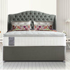 Richmond Headboard by Sealy Super King (6' / 180cm) / Fawn Headboard,Super King (6' / 180cm) / Blue Headboard,Super King (6' / 180cm) / Stone Headboard,Super King (6' / 180cm) / Dark Steel Headboard,Super King (6' / 180cm) / Mink Headboard,Kingsize (5' / 150cm) / Fawn Headboard,Double (4'6" / 135cm) / Fawn Headboard,Super King (6' / 180cm) / Pebble Headboard,Super King (6' / 180cm) / Peat Headboard,Kingsize (5' / 150cm) / Stone Headboard,Double (4'6" / 135cm) / Dark Steel Headboard,Double (4'6" / 135cm) / M