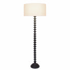 Ridged Floor Lamp, Black