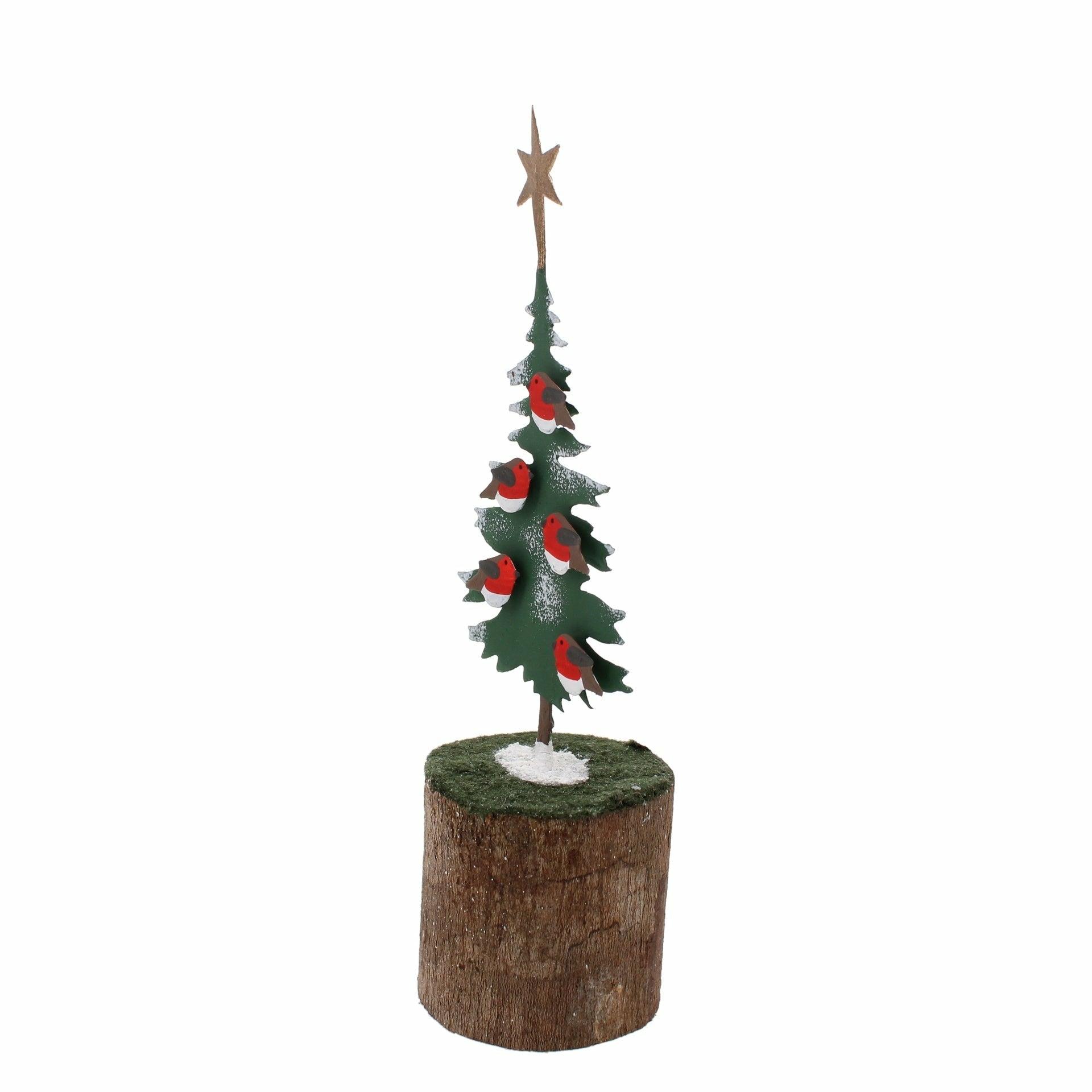 Robin Christmas Tree