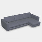 Shuffle Sofa, Chaise Corner Group Sofa Jacobean Flower Aqua (Group 4),Boho Denim (Group 4),Mushroom Linen (Group 4),Pigeon Linen (Group 4),Blueberry Linen (Group 4),Blush Linen (Group 4),Jacobean Flower Champagne (Group 4)