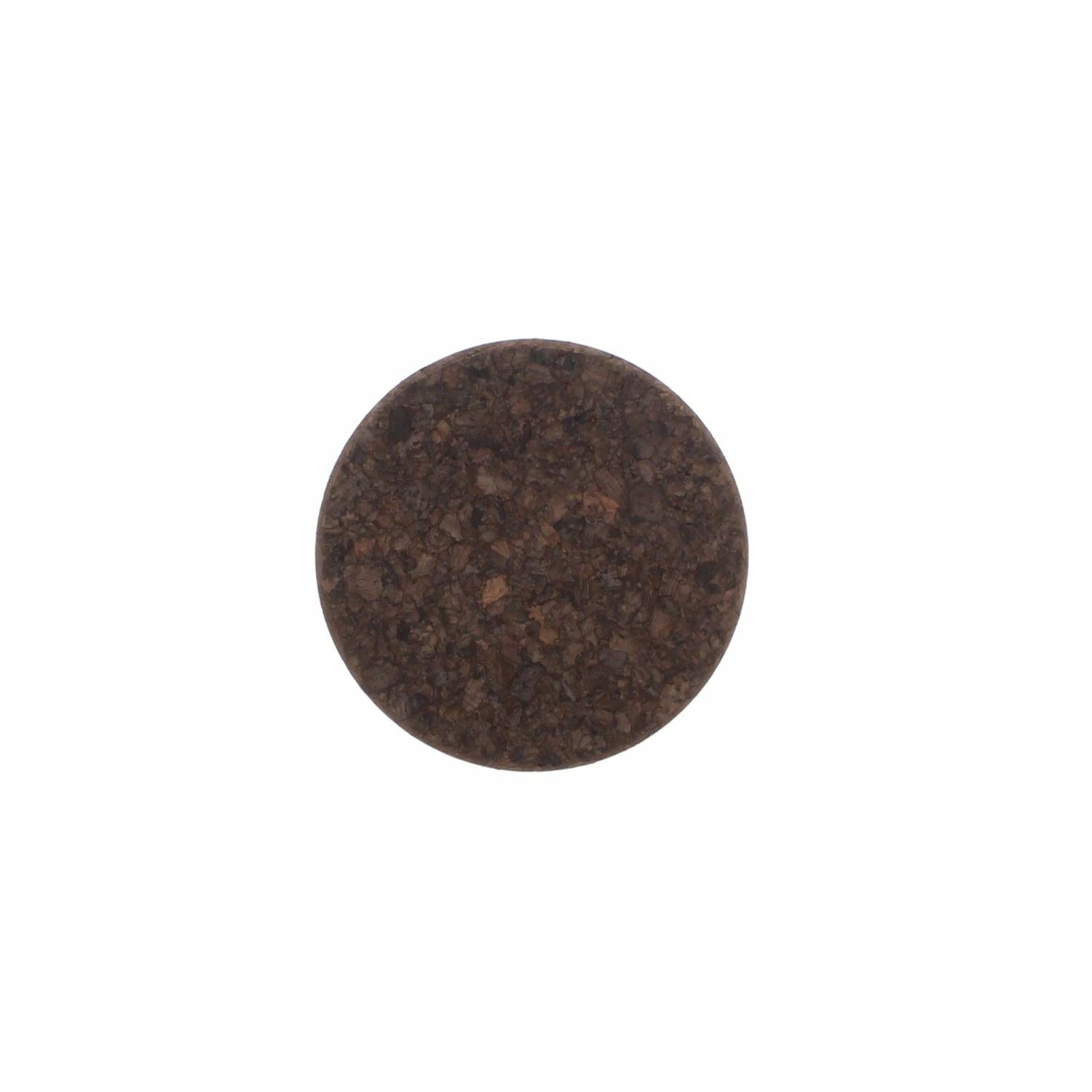 Smoked Cork Coasters, Set of 4