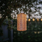 Solar Lantern, Pink Cylinder