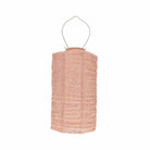 Solar Lantern, Pink Cylinder