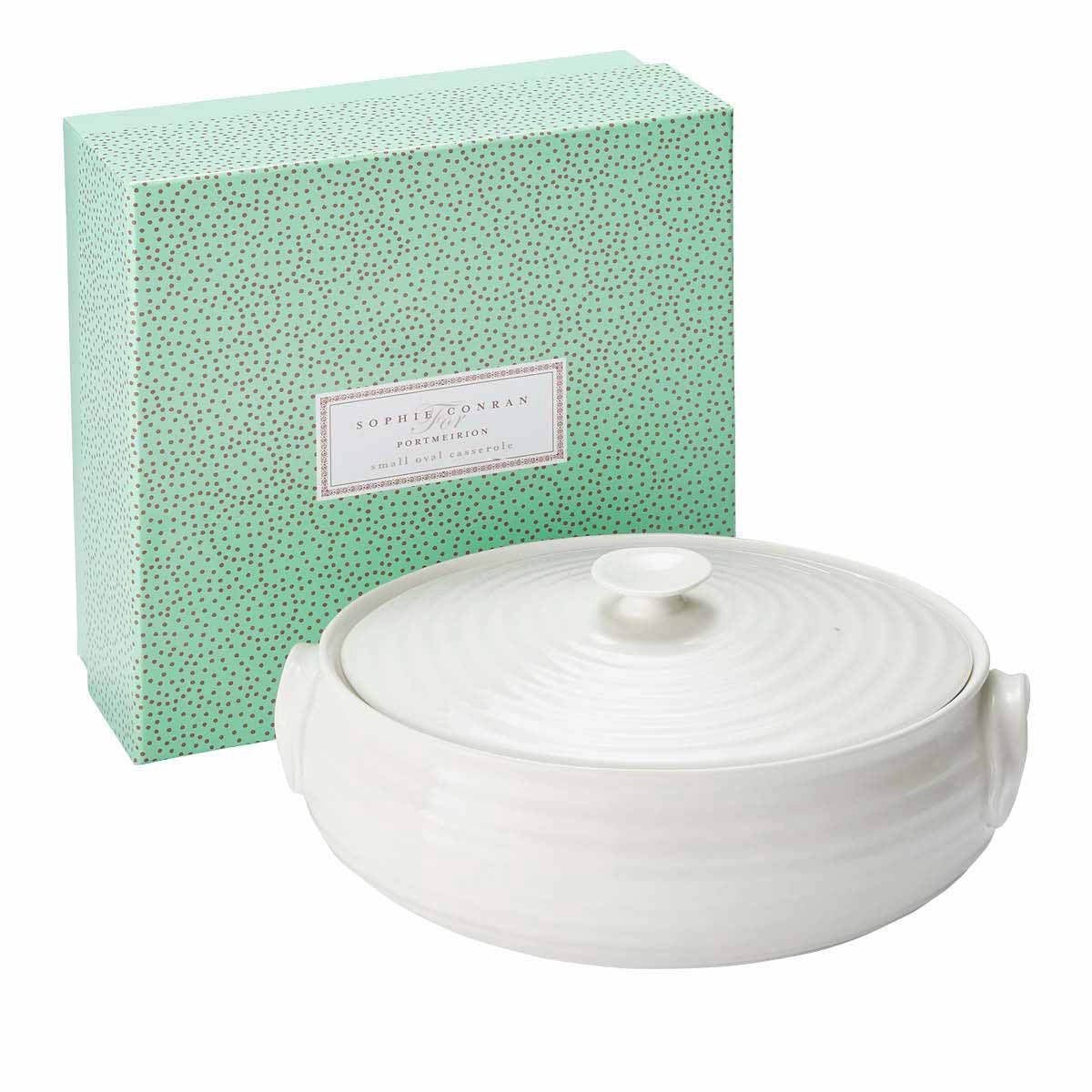 Sophie Conran Oval Casserole Dish, White