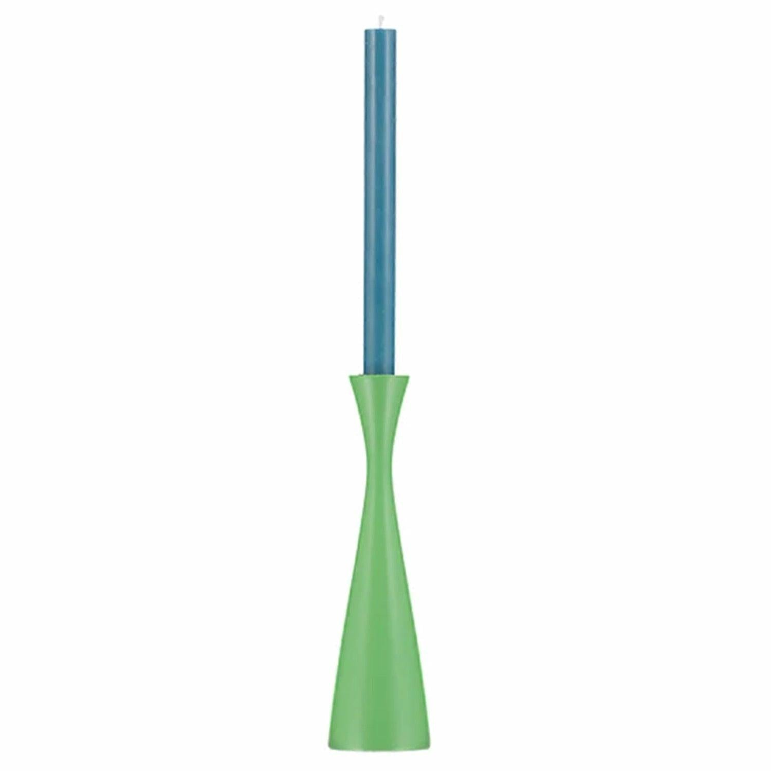 Large Candlestick, Porcelain Green