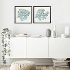 Teal Coral Artwork 1