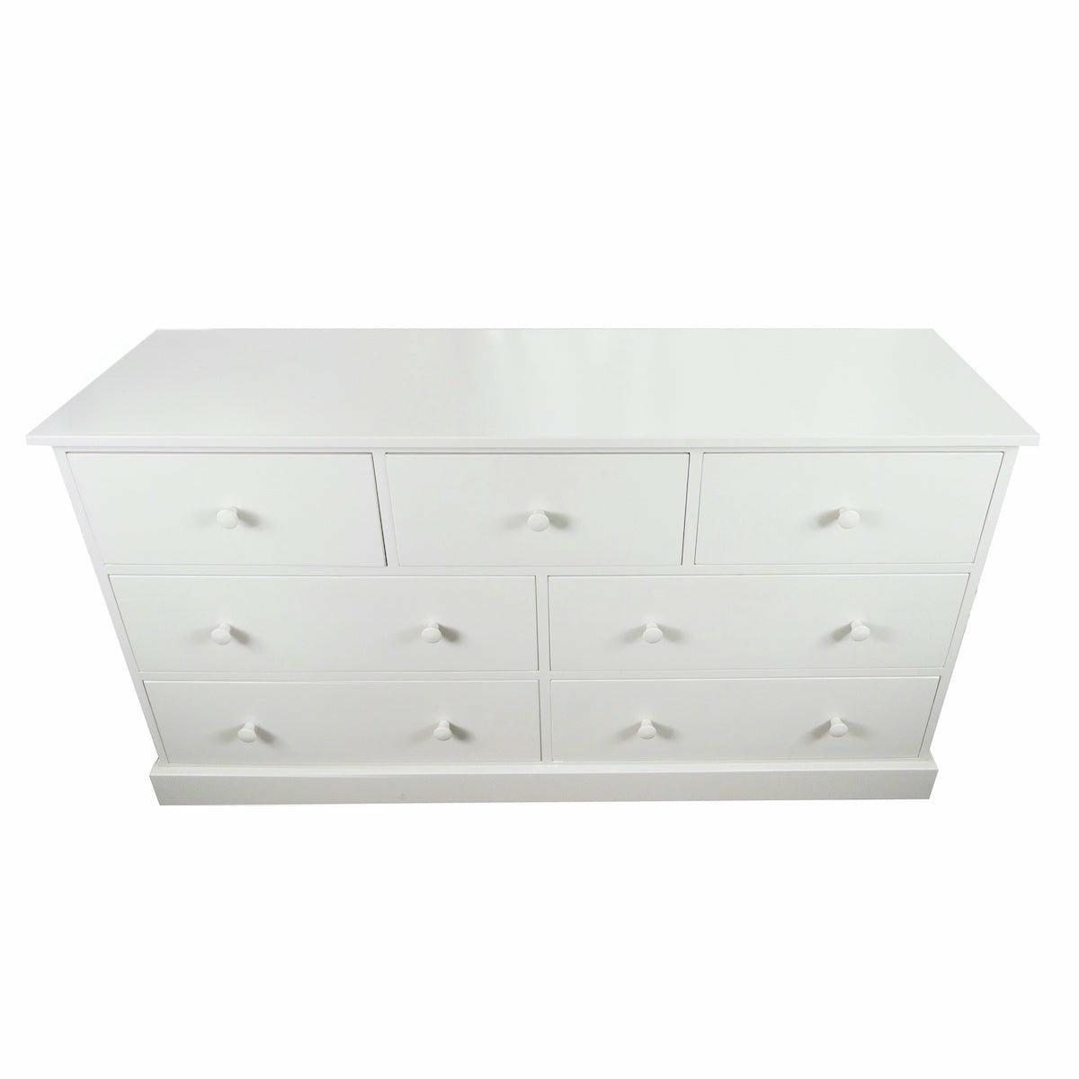 Tetbury 3 over 4 Wide Chest Painted Top / Limestone,Painted Top / Ivory,Painted Top / Dior Grey,Painted Top / Truffle,Ash Top / Limestone,Ash Top / Truffle,Ash Top / Ivory,Ash Top / Dior Grey