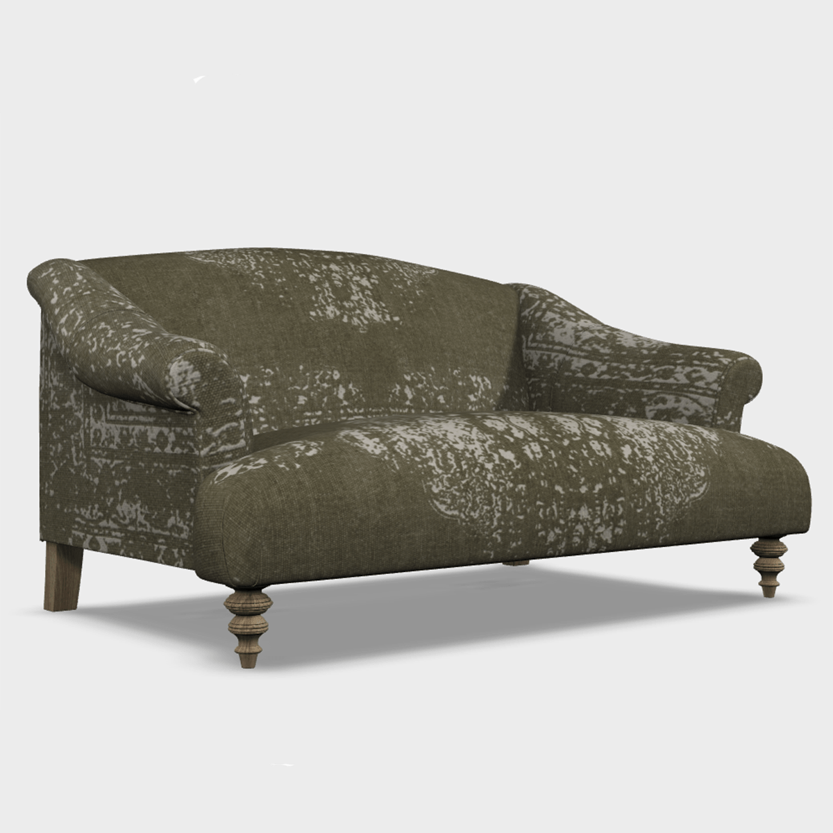 Tetrad Jacaranda Petit Sofa Bagru Charcoal,Bagru Clay,Bagru Graphite,Bagru Indigo,Bagru Khaki,Bagru Pebble,Bagru Terra