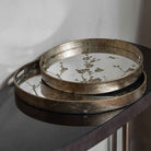 Vienna Antique Gold Blossom Tray, Large