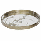 Vienna Antique Gold Blossom Tray, Large